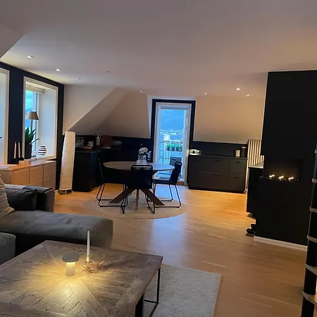 Moderne Leilighet Med Stor Terrasse I Sentrum * Alesund